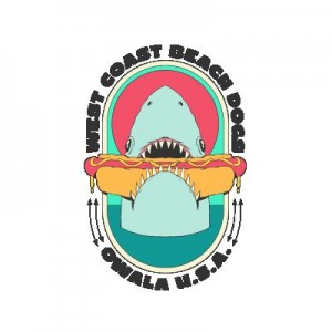 Owala 21 Stickers Shark Eating A Hotdog | NLS6304G